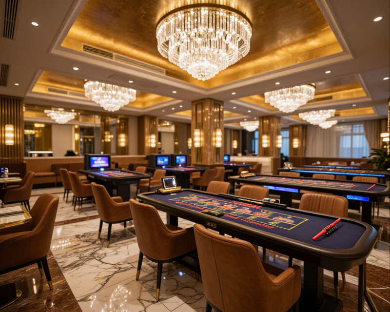 Luxury Casino Lounge in Seoul