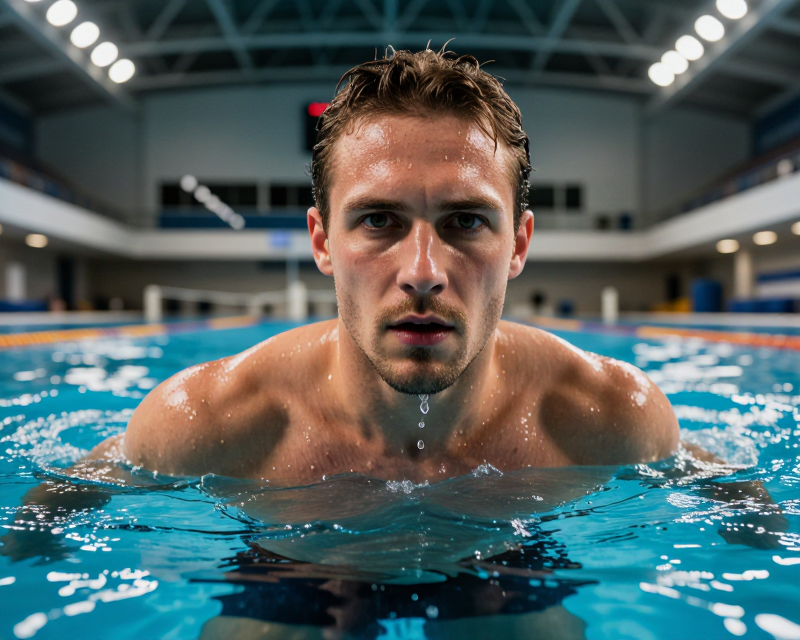 Cinematic Swimming Victory
