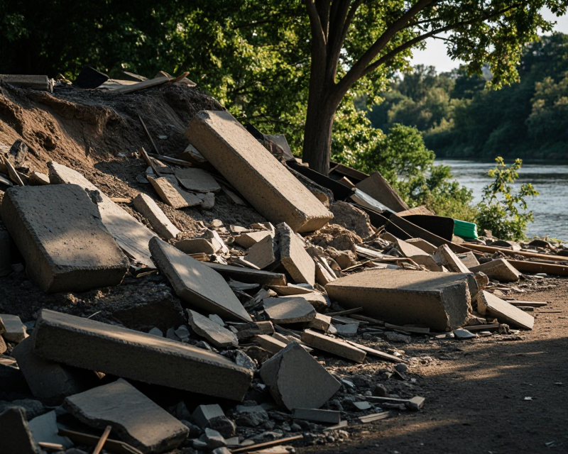 Toxic Debris in Washington Park