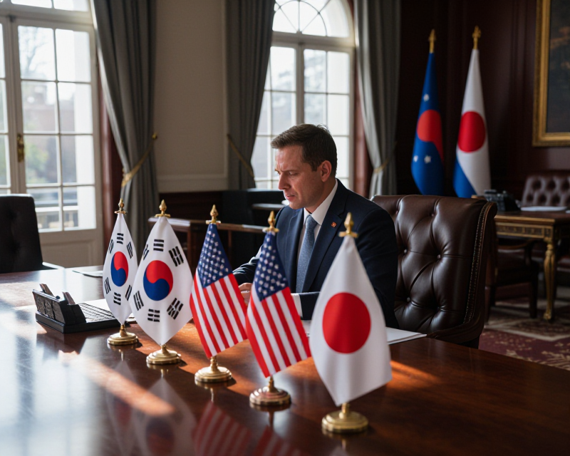 Trilateral Security Meeting Atmosphere