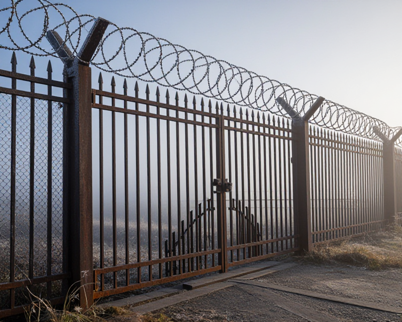 Symbolic Border Scene