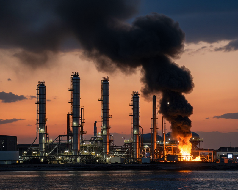 Red Sea Oil Refinery Conflict