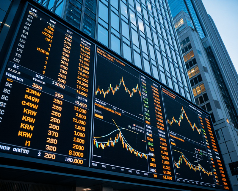 Modern Financial Trading Interface