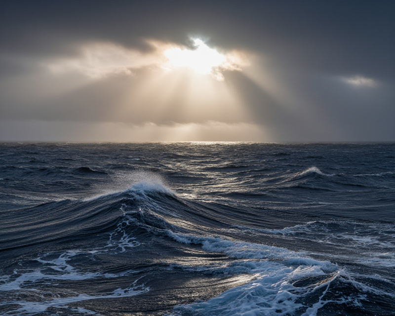 Dramatic Sea Rescue Atmosphere