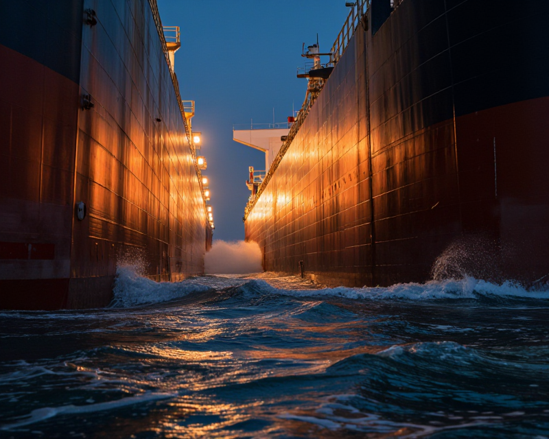 Tension in the Red Sea Strait