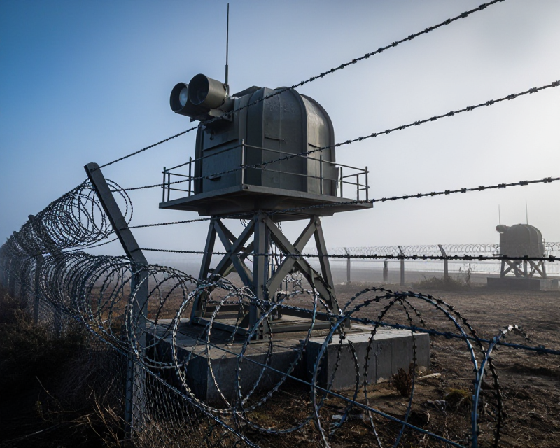 DMZ Tension Scene
