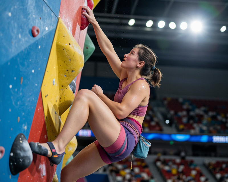 Sport Climbing Victory