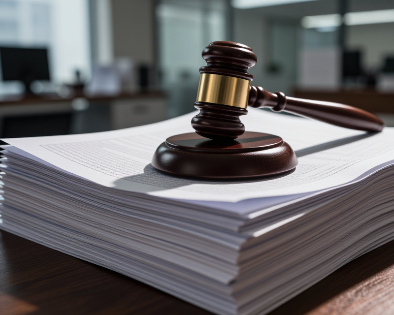 Symbolic Legal Action on Paper Industry