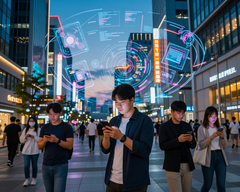 Futuristic AI Society in Korea